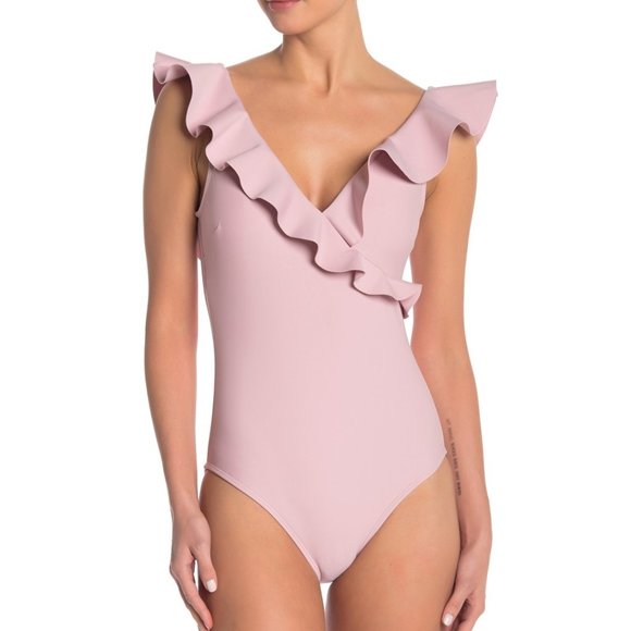 ted baker ruffle one piece